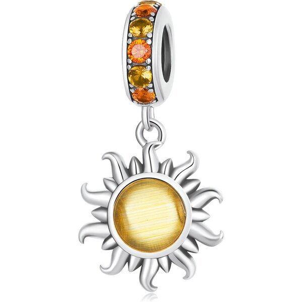 Royal Fashion strieborný prívesok Sila slnka 54692017