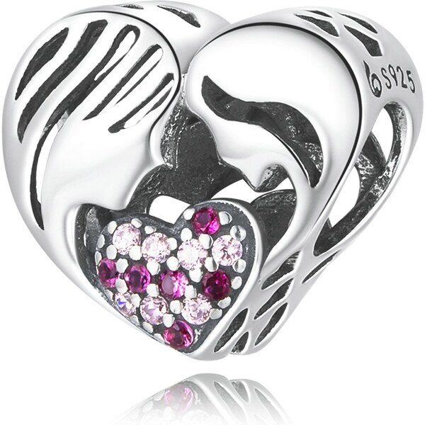 Royal Fashion strieborný prívesok Silueta matka a dcéra 54692016