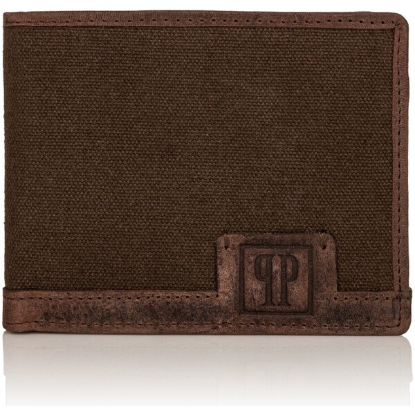 PAOLO PERUZZI Pánska kožená peňaženka RFID | hnedá T-02-BR 34444122