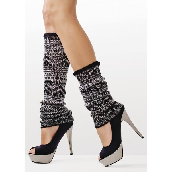 Dámske teplé vzorované štucne PEPPY C74 Marilyn 40940823