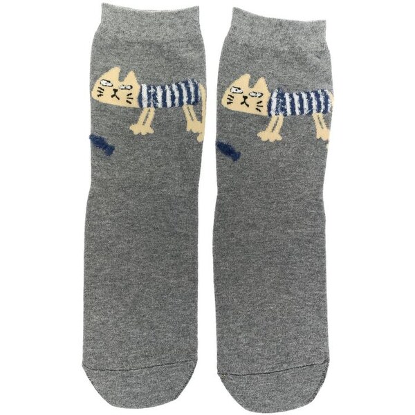 AURA.VIA Sivé ponožky ANI 34457718