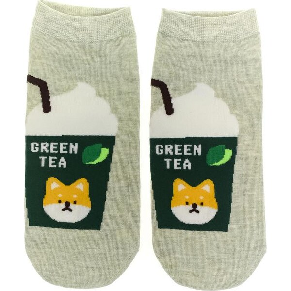 AURA.VIA Dámske zelené ponožky BERRY 34457722