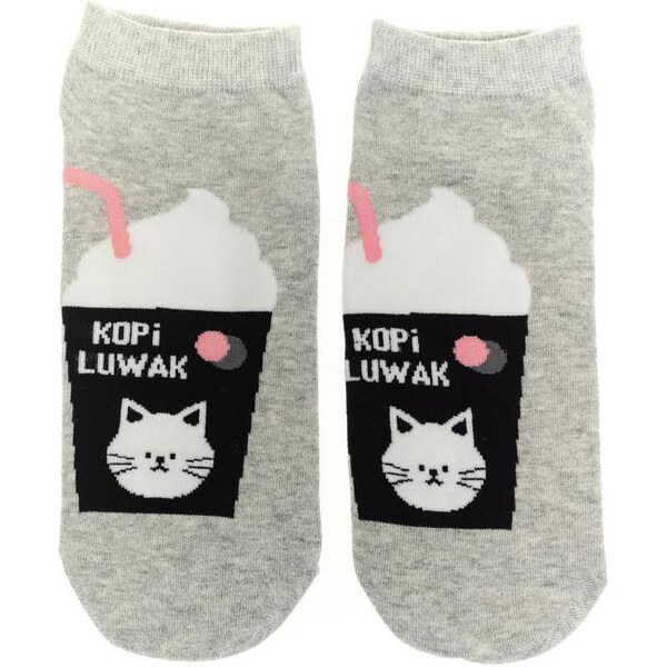 AURA.VIA Dámske sivé ponožky BERRY 34457723