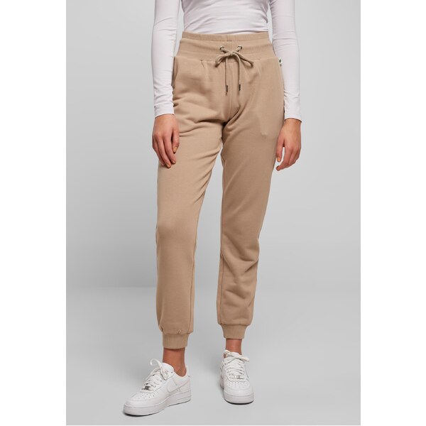 Urban Classics Womens Organic High-Waisted Sweatpants Softtaupe 50640127