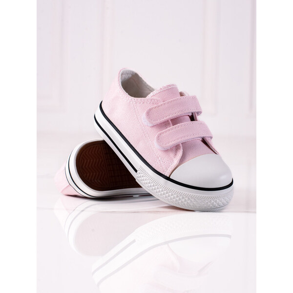 Vico childrens sneakers with velcro closure pink 50657575
