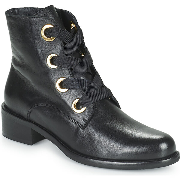 Myma Polokozačky 5901-MY-CUIR-NOIR Myma 62493242