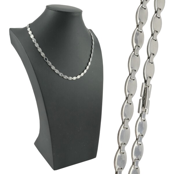 CITY STORM Retiazka z chirurgickej ocele strieborná - Gwen 66889433