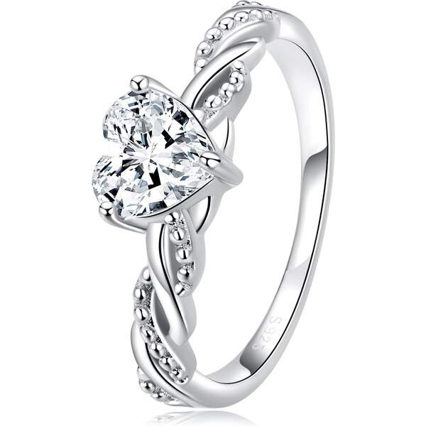 Olivie Strieborný prsteň ROMANTIC 7004 34910741