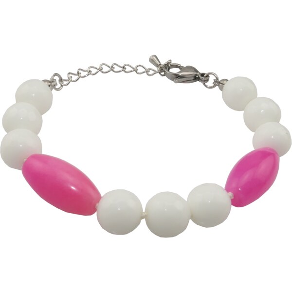 Alexis Marten Náramok z polodrahokamu brusený Jadejit s achátom - Iris 66888956