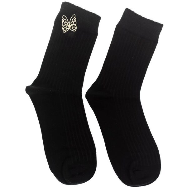 AURA.VIA Čierne ponožky LIZA 34514767