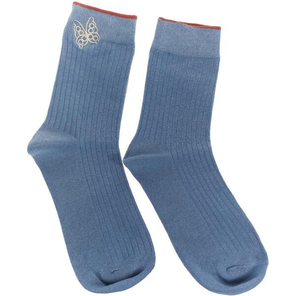 AURA.VIA Modré ponožky LIZA 34514765