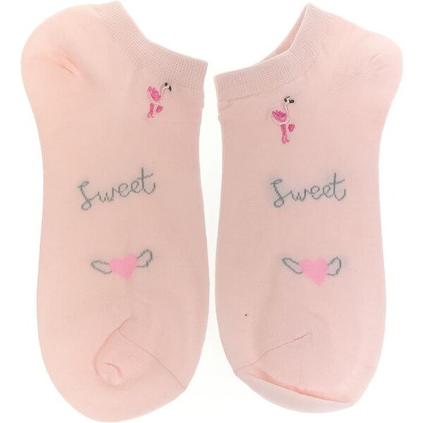 AURA.VIA Ružové ponožky SWEET 34514781
