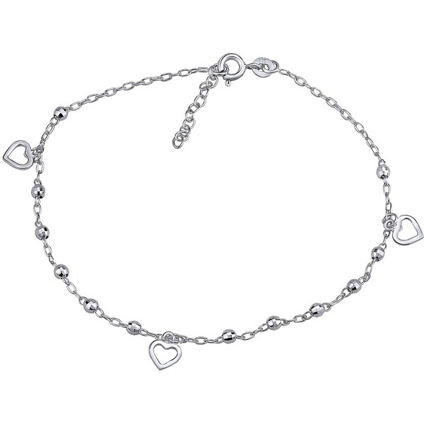 Ligot Strieborná zdobená retiazka na nohu VESPER ZTN26501 62426296