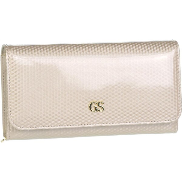 GROSSO Kožená dámska peňaženka RFID béžová v darčekovej krabičke 34572380