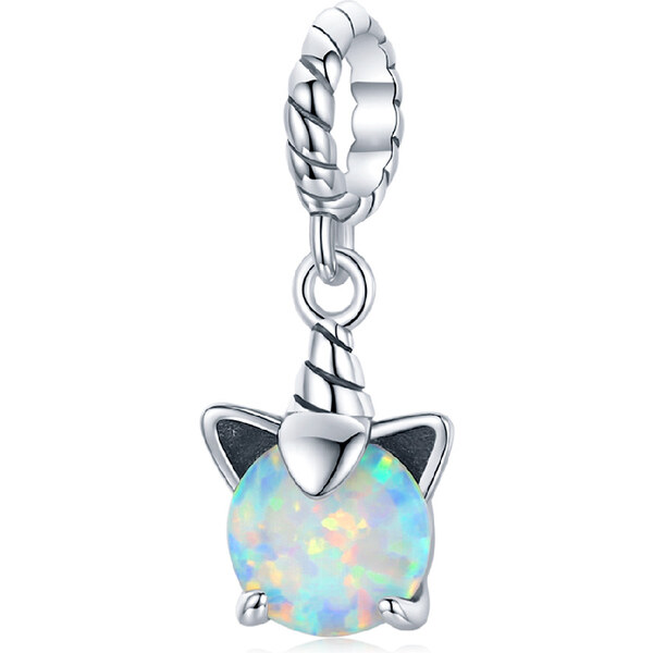 Royal Fashion strieborný prívesok Čarovný jednorožec 55391072