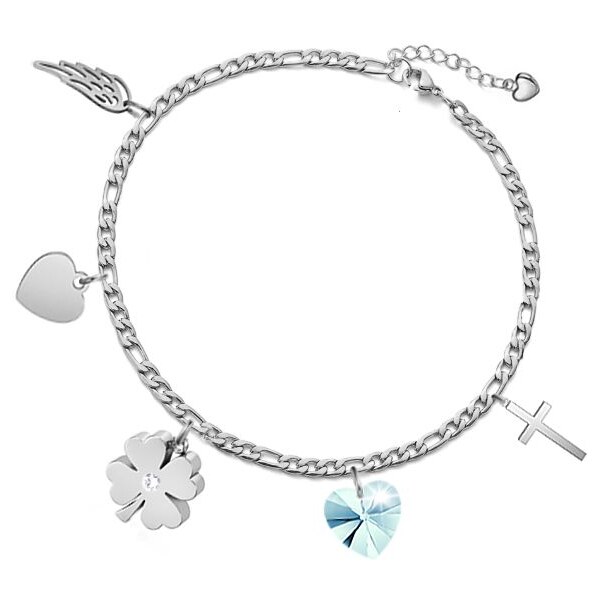 SWAROVSKI Elements Swarovski e. príveskový náramok na nohu Time for 34978481