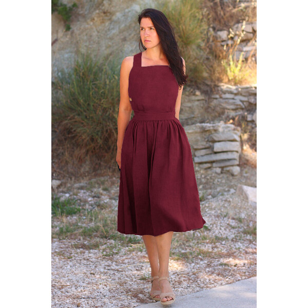 Originálne autorské šaty Lotika 100% lan 34588997