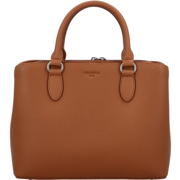 Dámska kabelka do ruky svetlohnedá - Hexagona Purdy hnedá 34655761