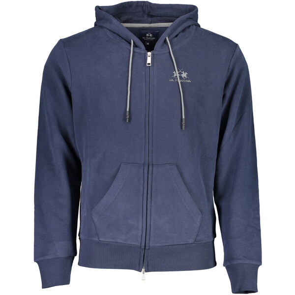 Pánska modrá mikina na zips LA MARTINA 64703826