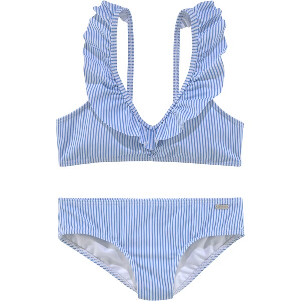 BUFFALO Bikiny nebesky modrá / biela 54233278