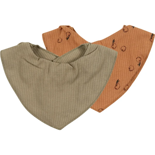 Fixoni Podbradník BIB hnedá / karamelová / zelená 66897712