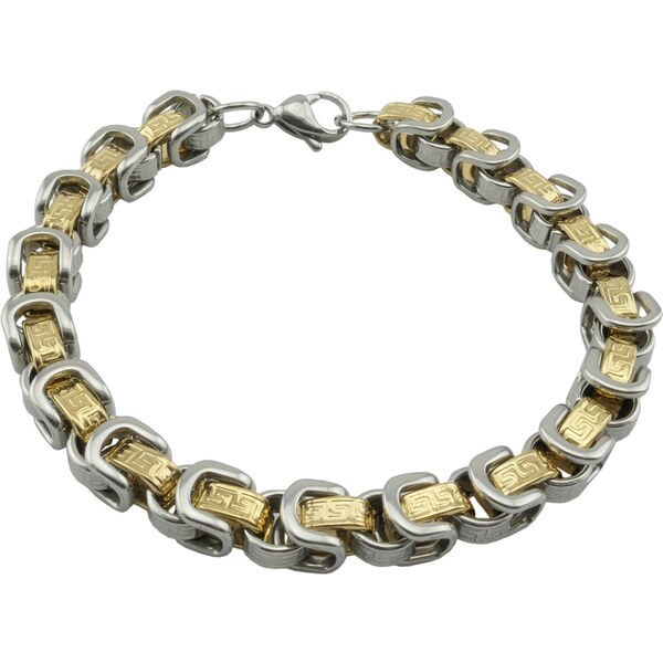 CITY STORM Pánsky hrubý náramok kráľovský vzor - Clyde 66889058