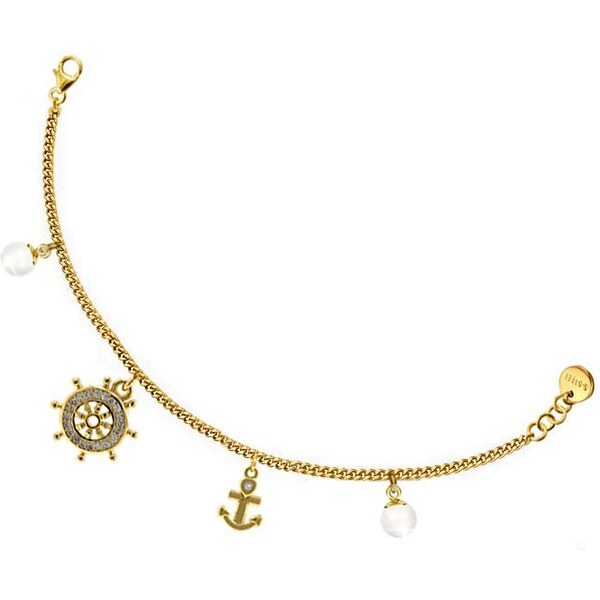 SWAROVSKI Elements Swarovski e. zlatý náramok na nohu Cruise sel5089 34701314