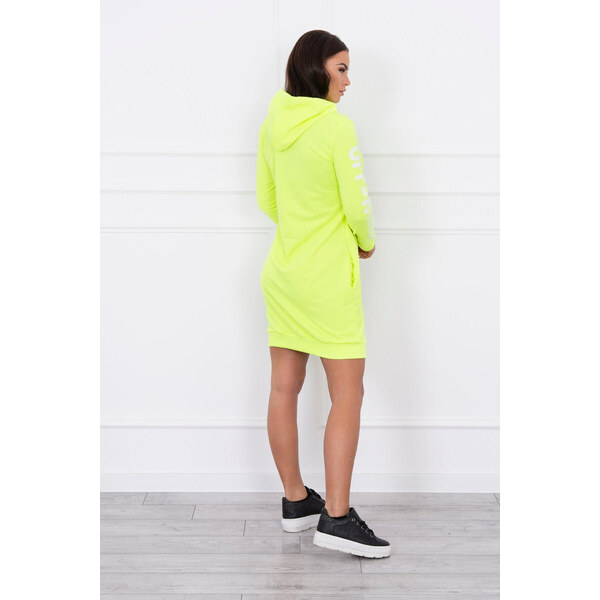K-Fashion Šaty Off White yellow neón 49758390