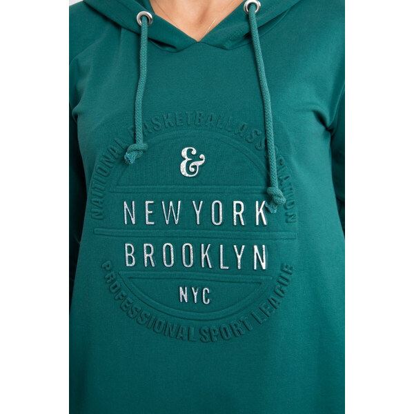 K-Fashion Tmavozelené šaty Brooklyn 49758928