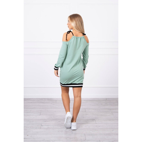 K-Fashion Tres Chic tmavo mätové šaty 49758948