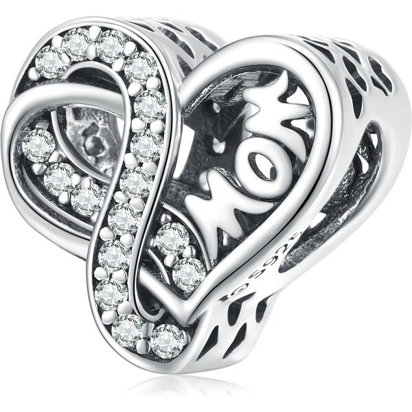 Royal Fashion strieborný prívesok Milovaná mamička 55355021