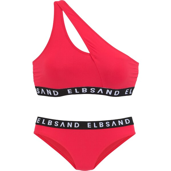 Elbsand Bikiny ohnivo červená / čierna / biela 54234618