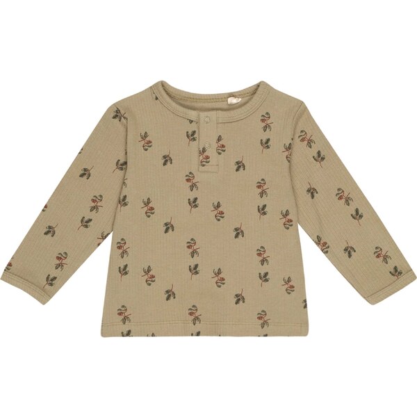 Fixoni Tričko gaštanová / kaki / tmavozelená 63142664