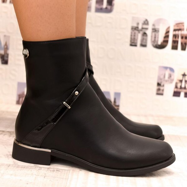 WDE Dámske čierne čižmy MIRI 34759093