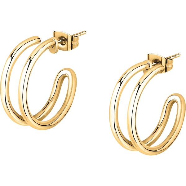 Morellato Minimalistické pozlátené náušnice kruhy Creole SAVN07 2 cm 66589542