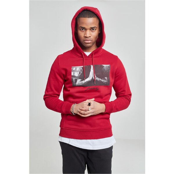 Mister Tee Pray Hoody Ruby 50540317