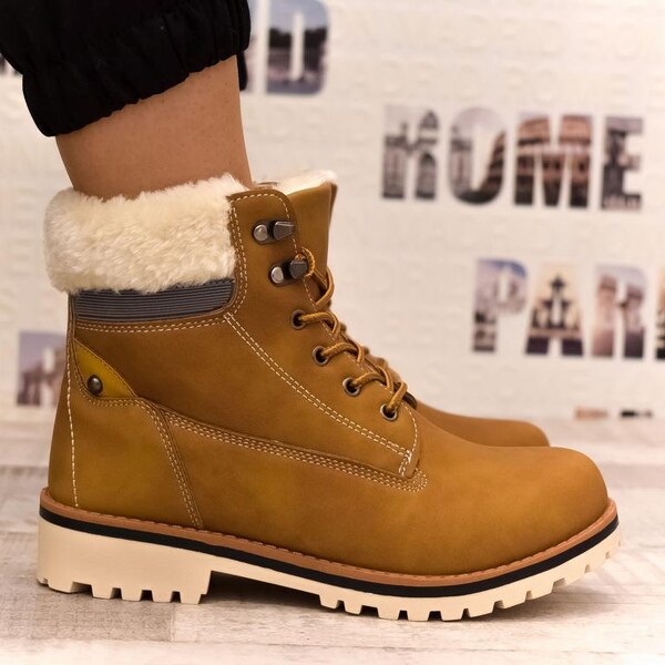 SS Dámske hnedé čižmy ADOSIA 34882529