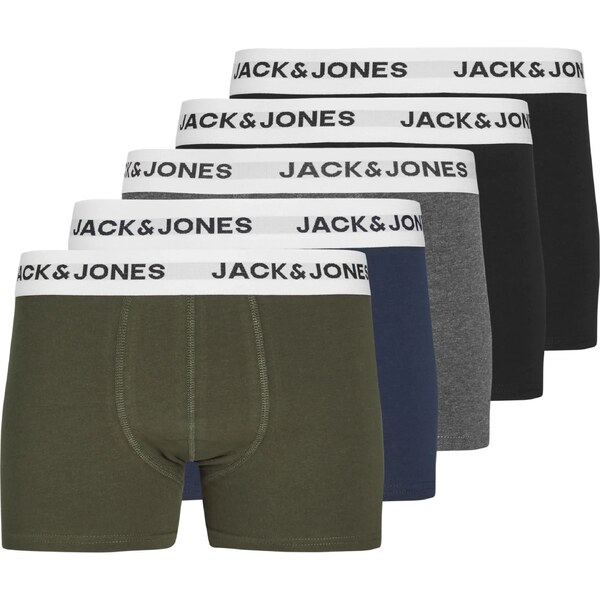 Jack & Jones Junior Nohavičky námornícka modrá / sivá melírovaná / 54931442