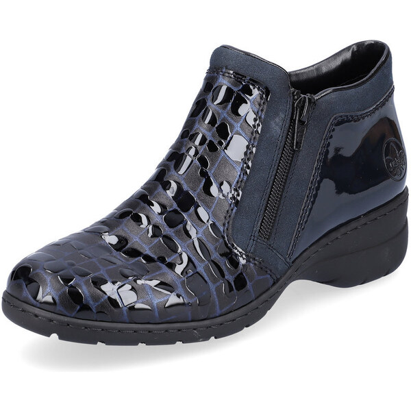Dámska členková obuv Rieker L4382-14 modrá 34915227