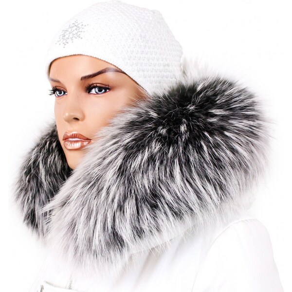 Sikora Kožušinový lem na kapucňu - golier medvedíkovec M 36/21 (61 cm) 35767804