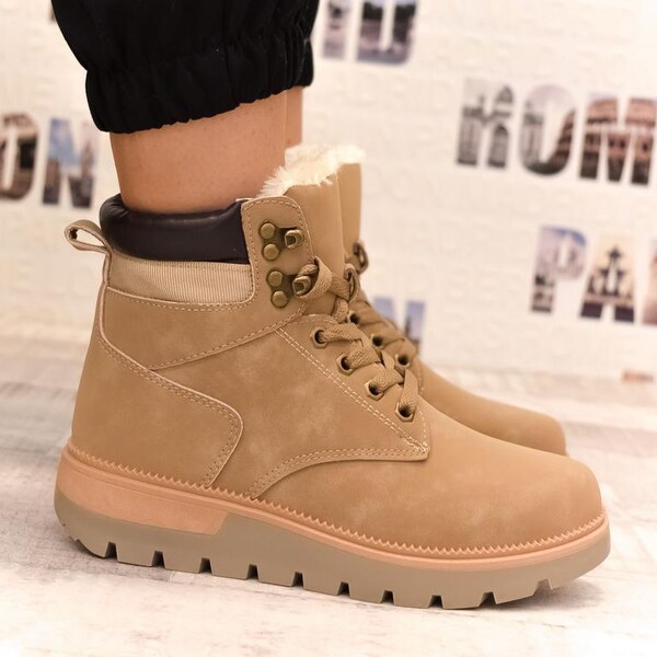 SS Dámske hnedé čižmy NIZLO 34950713