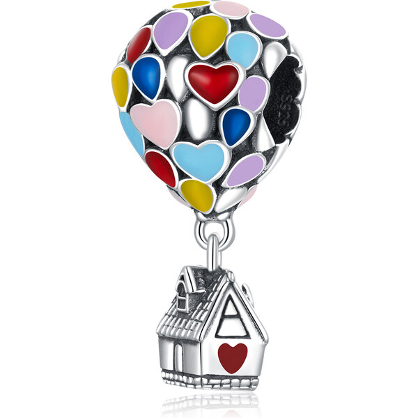 Royal Fashion strieborný prívesok Hor sa do oblakov 55064209