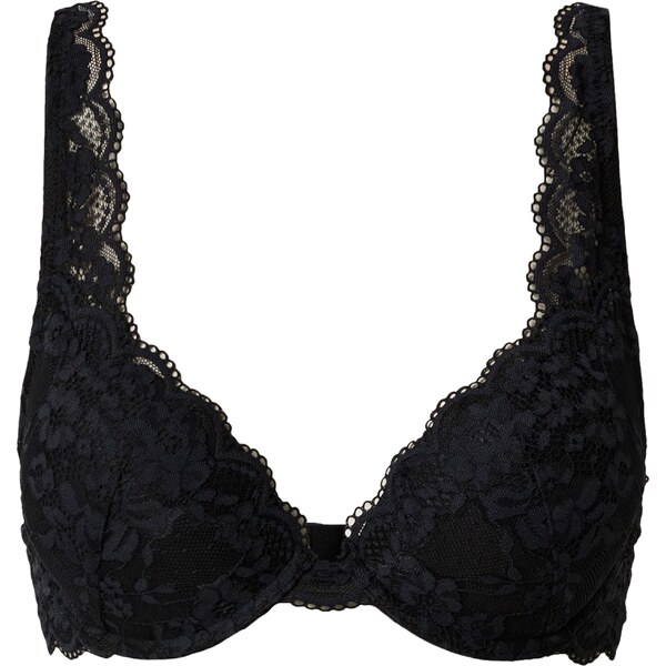 Lindex Podprsenka Malva Iris čierna 41197355