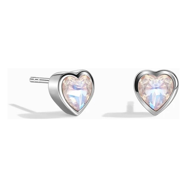 Royal Exklusive Royal Fashion strieborné rhodiované kôstkové náušnice 55396407