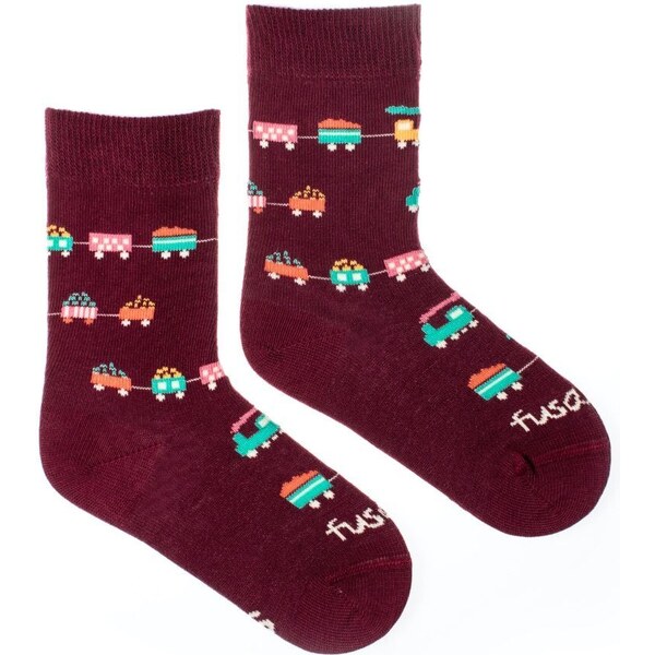 Detské ponožky Fusakle ide, ide mašinka 46771548