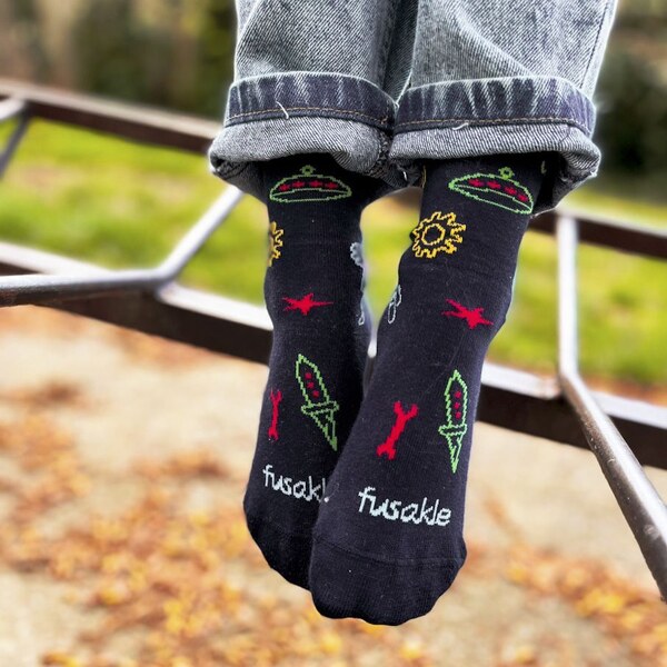 Detské ponožky Fusakle Ja som ro-bot 46771550