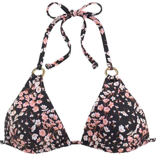 LASCANA Bikinový top zmiešané farby / čierna 54230394