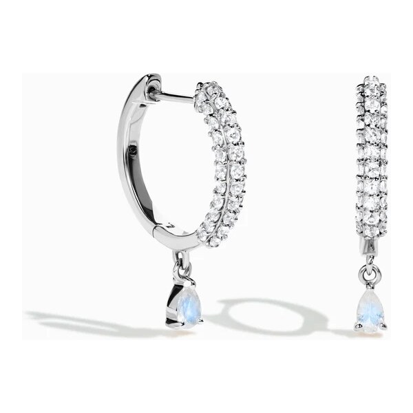 Royal Exklusive Royal Fashion strieborné rhodiované náušnice Sympatie 55396406