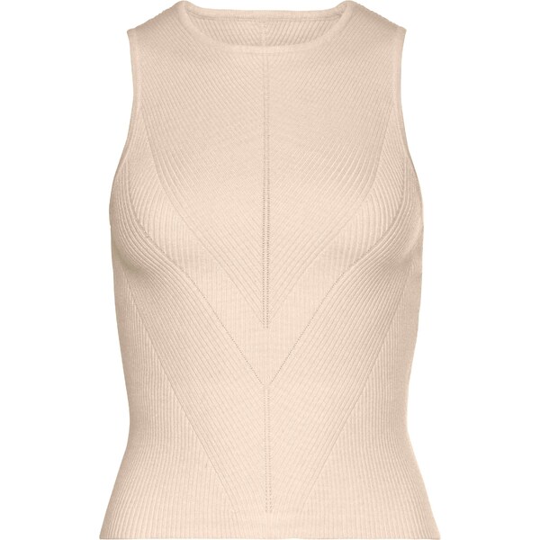 LASCANA Vyšívaný top krémová 54232181