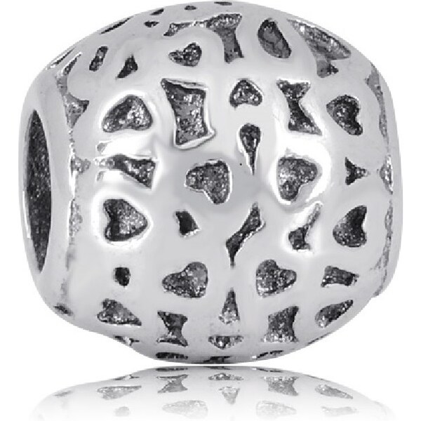 Lindas Jewelry Prívesok Srdce & Love chirurgická oceľ IP063 35065173